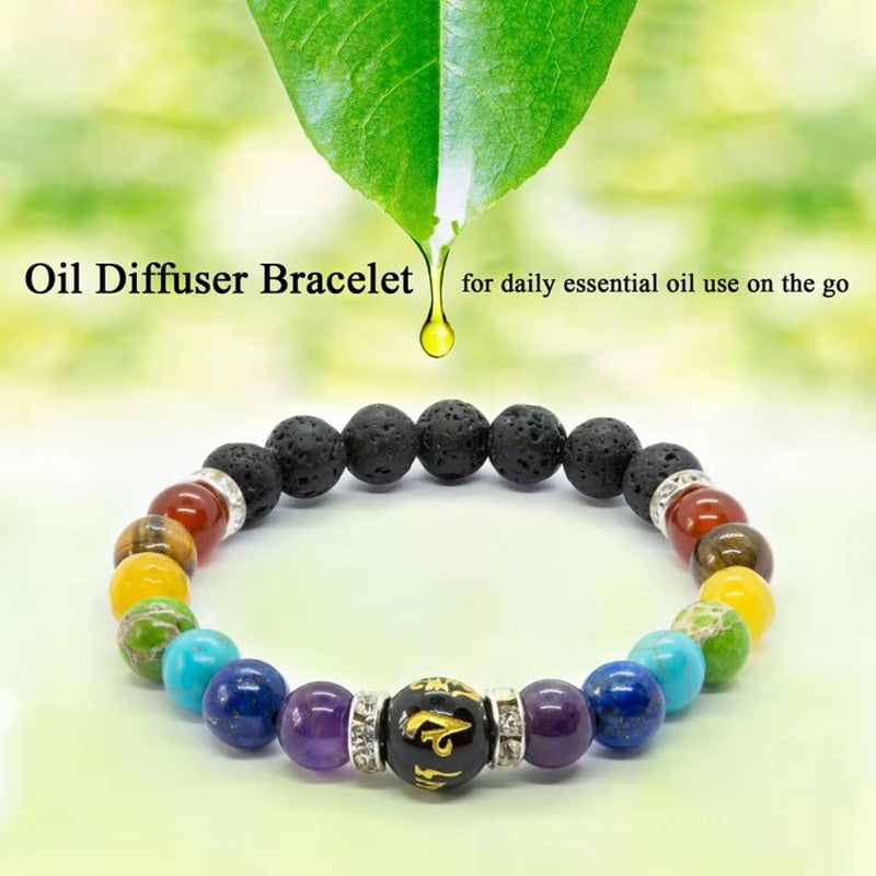 Bracelet 7 Chakras : Équilibre et Zenitude