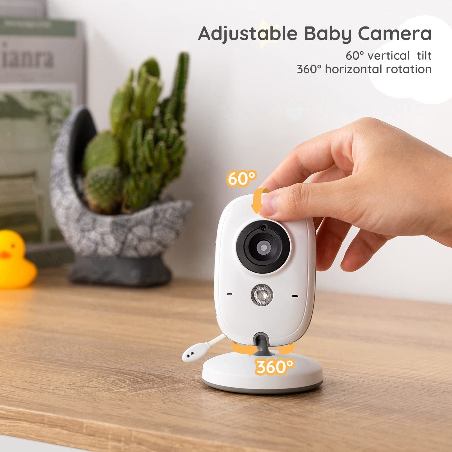 Moniteur Vidéo pour Bébé - Surveillance Pratique et Réconfortante